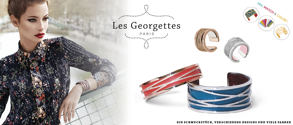 Slidergrafik der Marke Les Georgettes